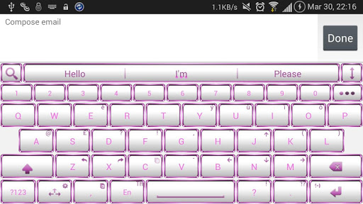 【免費個人化App】Theme for A.I.type WFrame Pink-APP點子