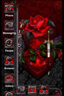 How to get TSF Shell Red Black Goth Heart 3.0 mod apk for pc