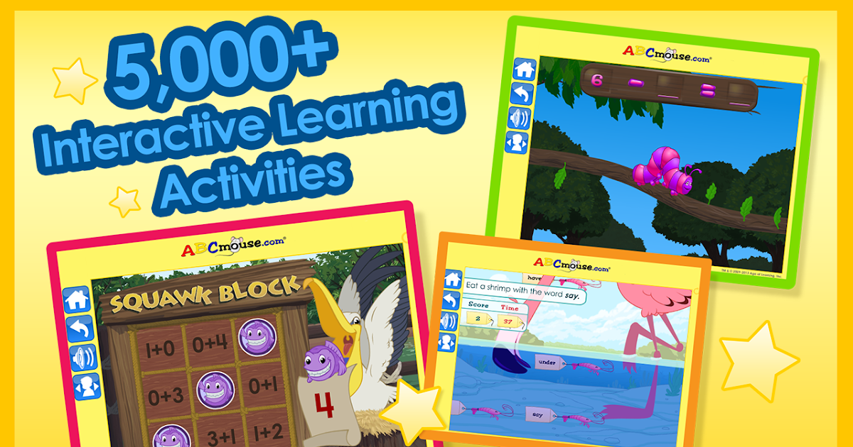 63 LEARNING GAMES LIKE ABC MOUSE