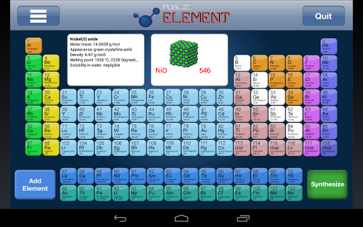 【免費家庭片App】Periodic Table Game-APP點子