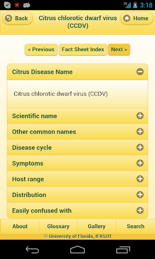 NPDN Citrus Diseases