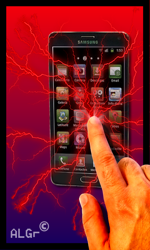 Electric Screen Simulator Joke Screen 2