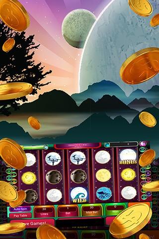 【免費博奕App】Scared Moon Slots - Free Slot!-APP點子