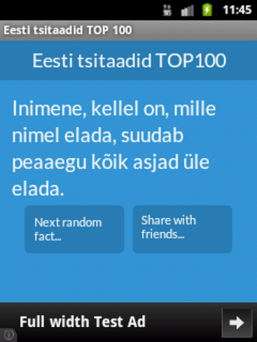 TOP100 Eesti tsitaadid