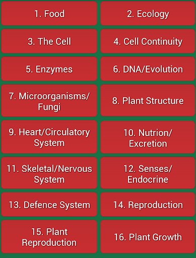 免費教育App|Leaving Cert Biology Quiz|阿達玩APP