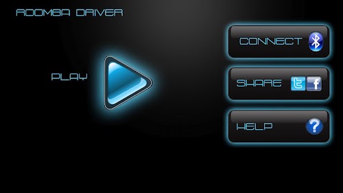 Android application Roomba Driver screenshort