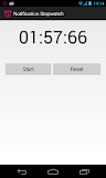 Notification Stopwatch