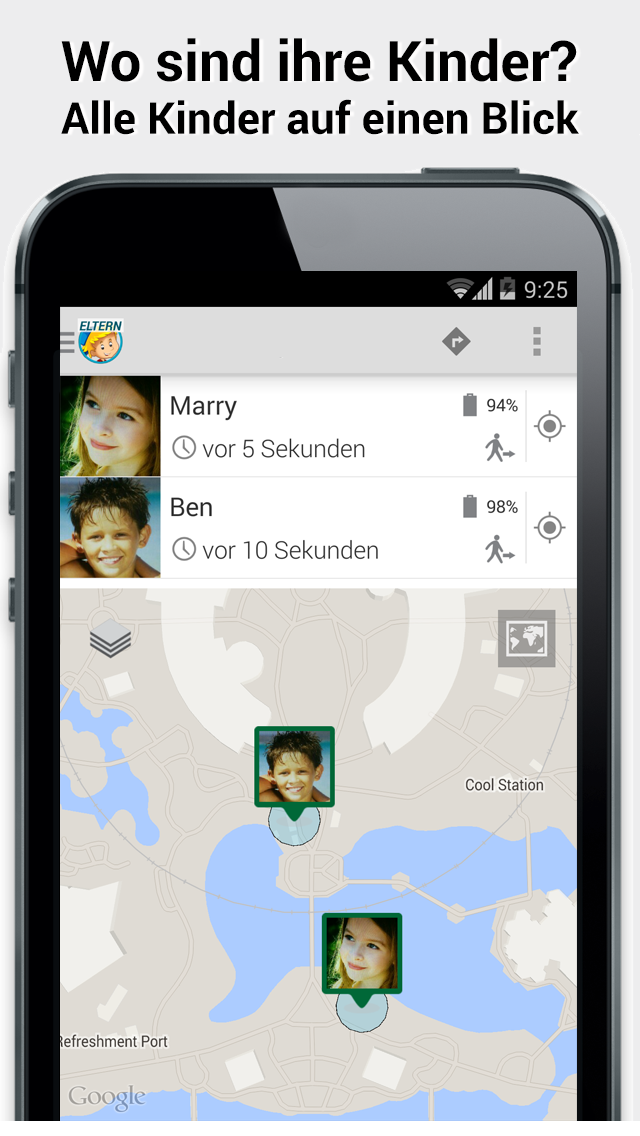 Android application Little Nanny screenshort