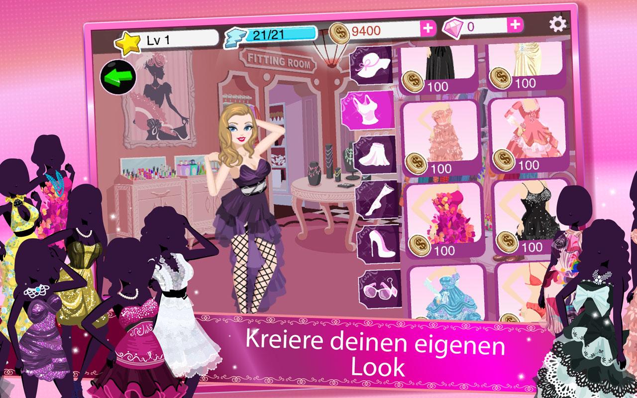 Android application Fashion Style - Dress Up screenshort