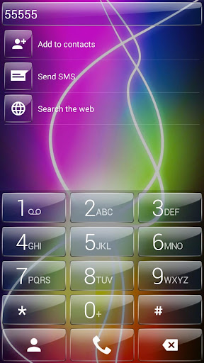 【免費個人化App】Dialer theme Electric Neon-APP點子