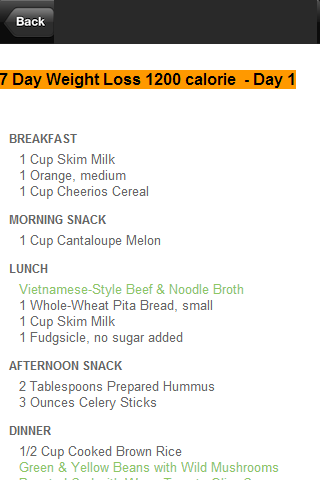 Vegetarian Weight Loss Diet Plan In 7 Days