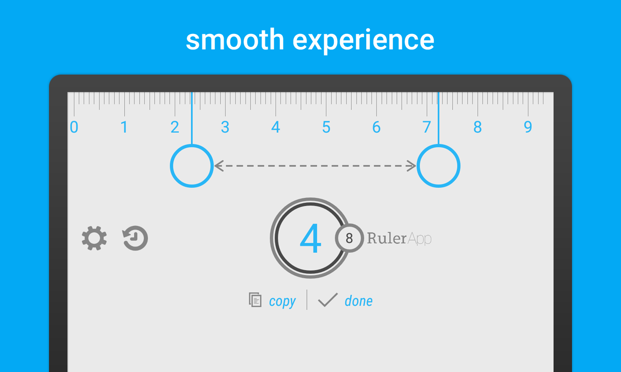 Ruler App Measure length in inches + centimeters Android Apps on