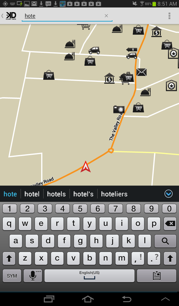 Laos GPS Map Screen 3
