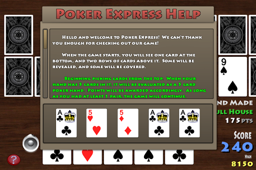 【免費紙牌App】Poker Express:  Fast Card Game-APP點子