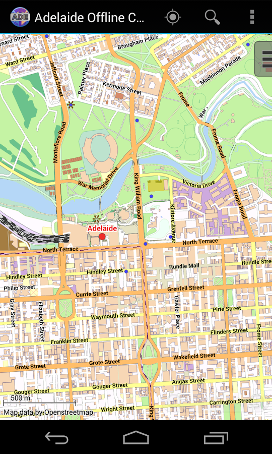 Adelaide Offline City Map Android Apps on Google Play