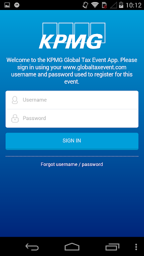 KPMG Global Tax Event