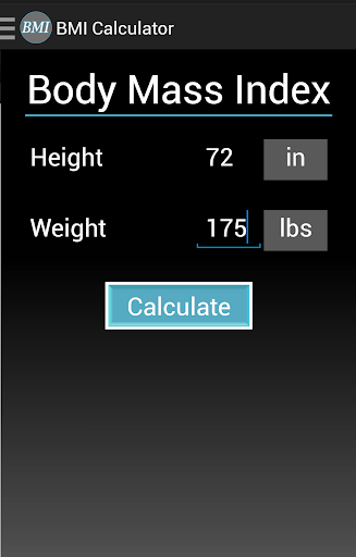 BMI 계산기