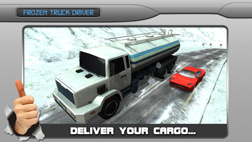 Frozen Highway Truck Driver 3D