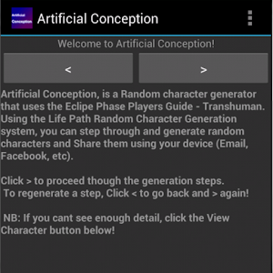 Artificial Conception 1.7