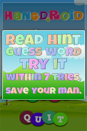 Hangdroid by Aabasoft Android Development Division poster 6