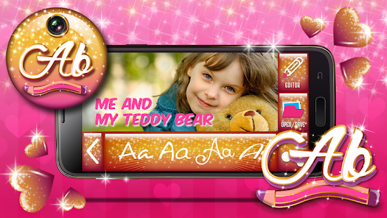 Add Beautiful Text Photo Screenshots 0
