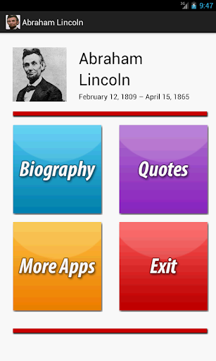 A. Lincoln Biography Quotes
