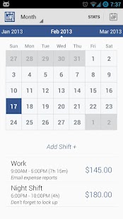 Shift Tracker Screenshots 1