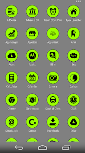 How to install VM5 Green Icon Set patch 2.01 apk for laptop