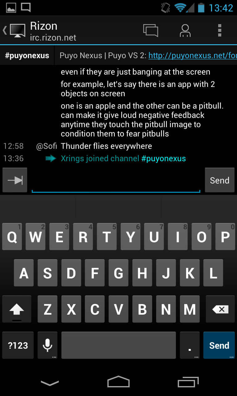liteIRC Screen 3