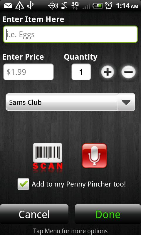 My Pantry 2 Screen 2