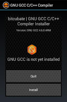 GCC C / C++ / FORTRAN Compiler APK ภาพหน้าจอ #2