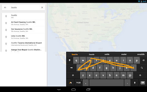 Screenshot Swype Keyboard v1.6.20.1062010.32311