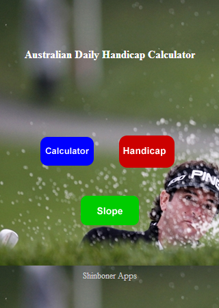 Aust Daily Handicap Calculator