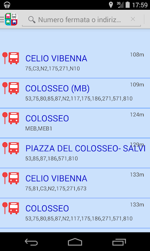 Bus Italia Real time bus times