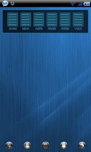 Download ICS GLOW Audio Manager Skin APK for PC