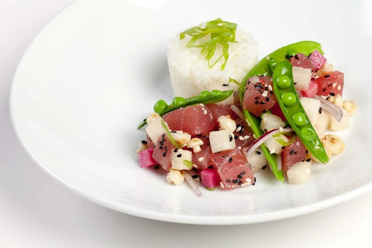 A dish prepared in Celebrity Cruises's Main Restaurant.