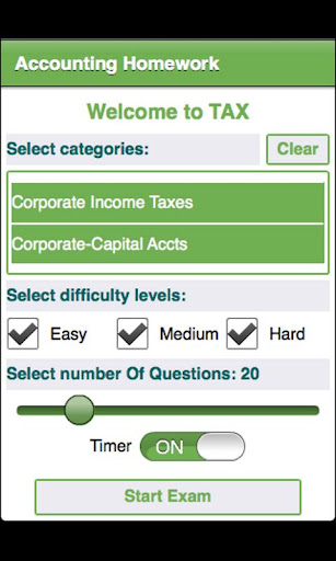 College Tax Accounting