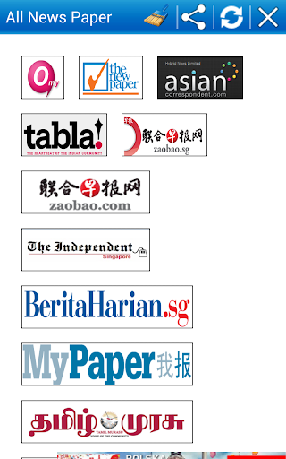 All Singapore News Paper