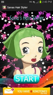 Download Sana's Hair Styler APK for PC