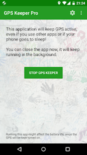 GPS Keeper Pro Screenshot