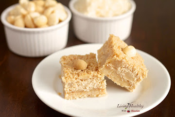 Paleo Coconut Macadamia Nut Bars