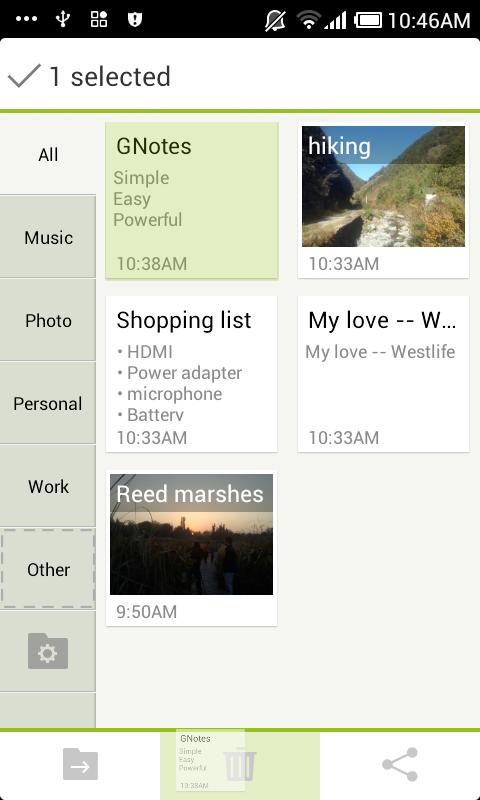 GNotes Key For Premium Feature Screen 3