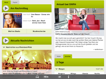SWR4 Rheinland-Pfalz Radio Screenshots 10