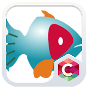 Fish in Sky C Launcher Theme  Icon