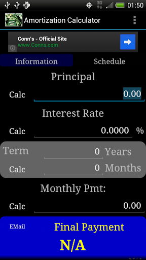 Amortization Calculator