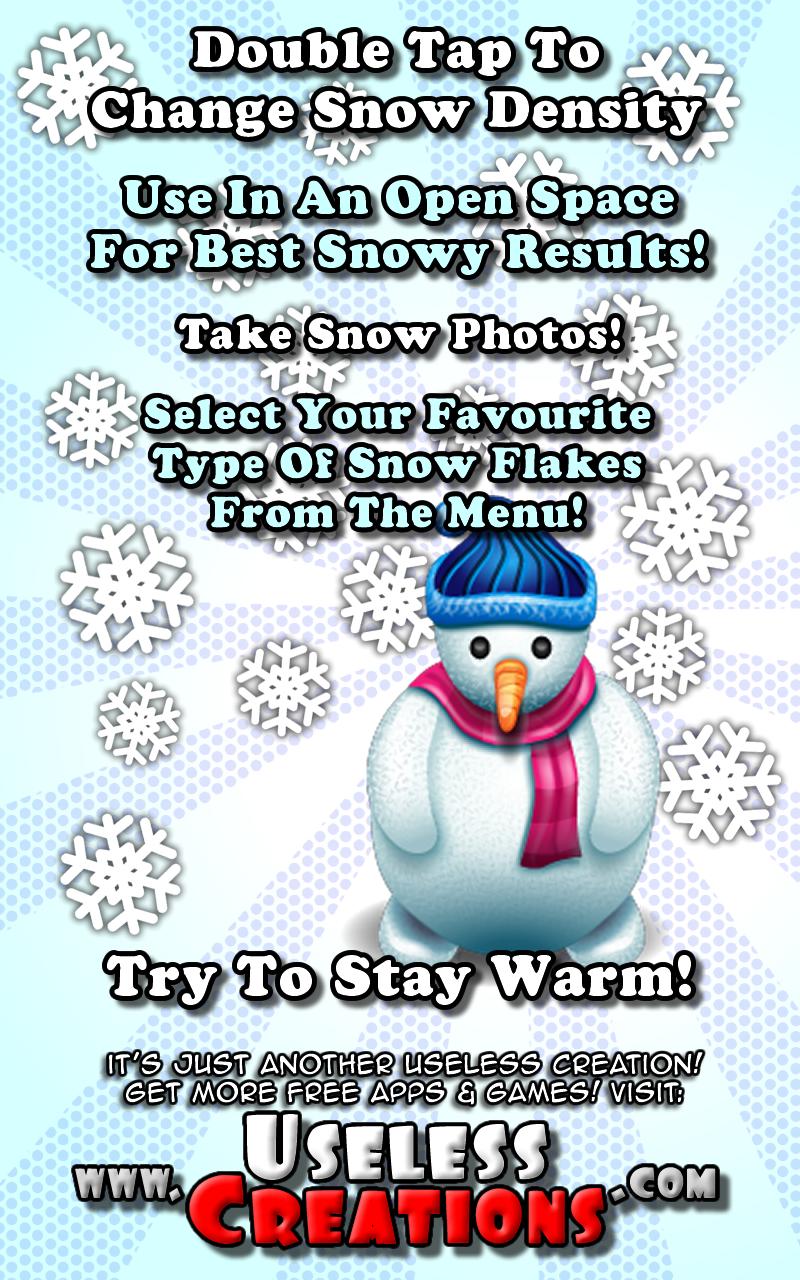 Pocket Snow Storm! AR Blizzard Screen 2