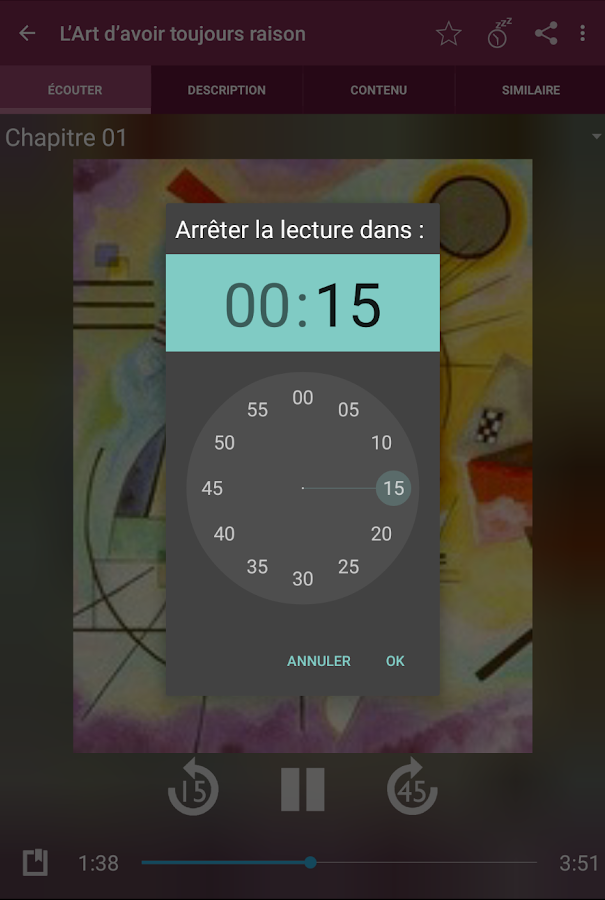   Livres Audio – Capture d'écran 