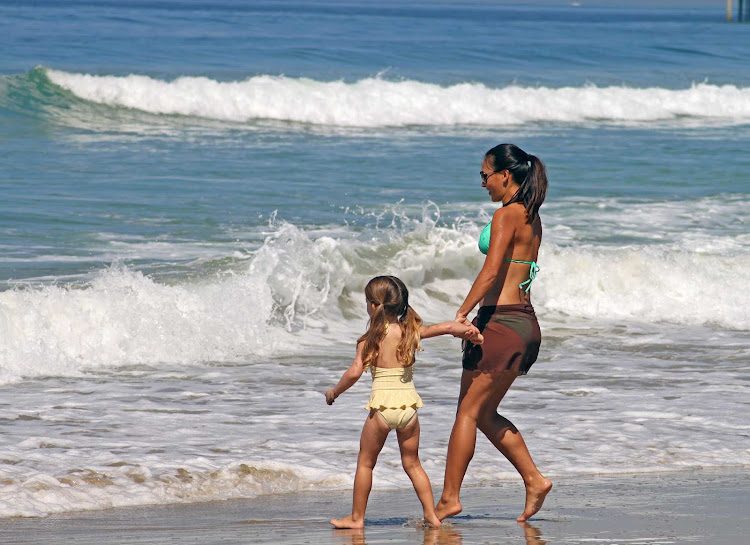 La Jolla Shores Beach is perfect for children.