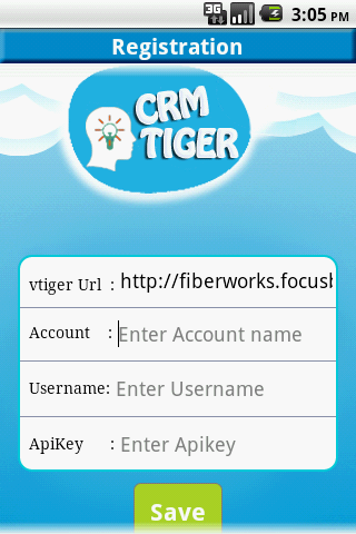 CRMTiger - vTiger CRM Client