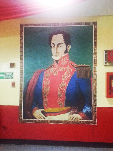 Simón Bolívar en la Bandera
